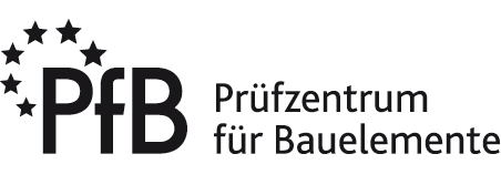 PfB Prüfzentrum für Bauelemente Logo